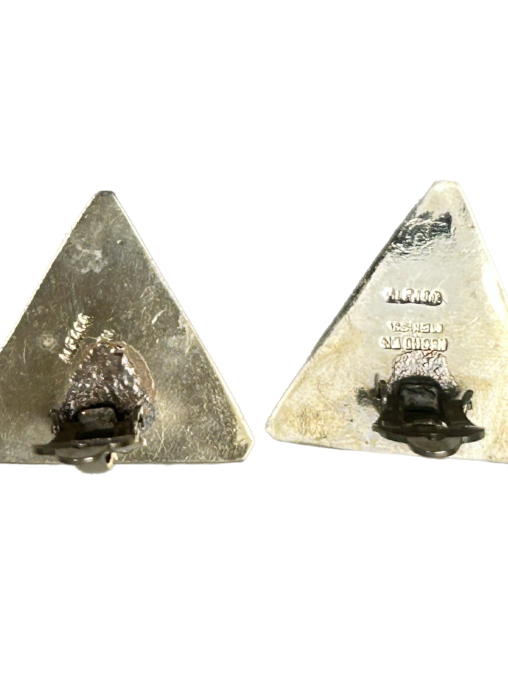 Handmade ( ALPACA Silver ) earrings