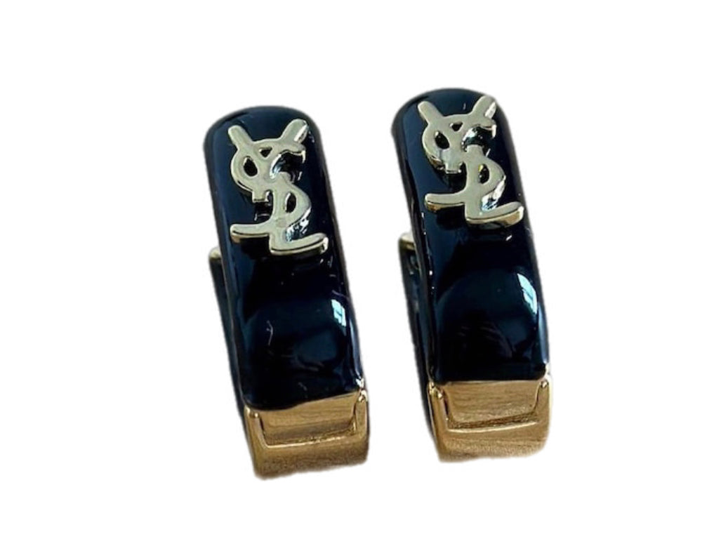 YSL vintage earrings