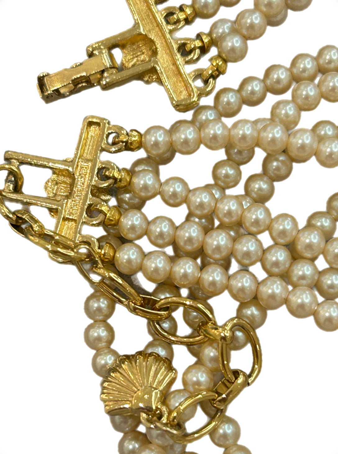 richelieu pearl vintage necklace