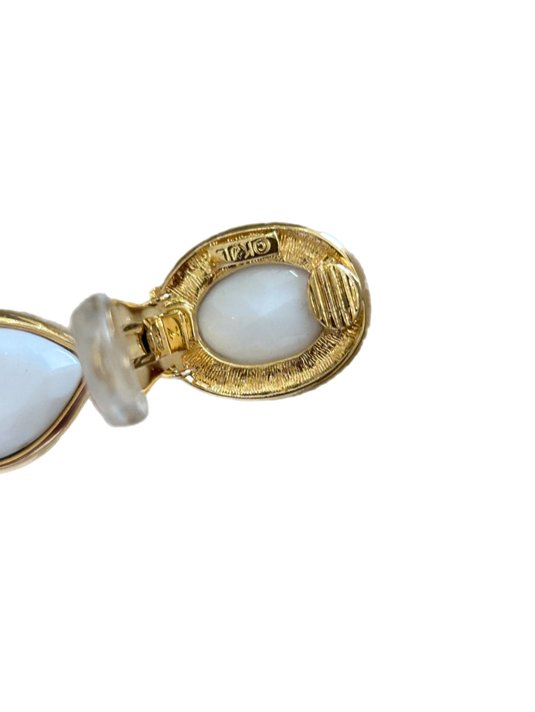 KJL vintage earrings