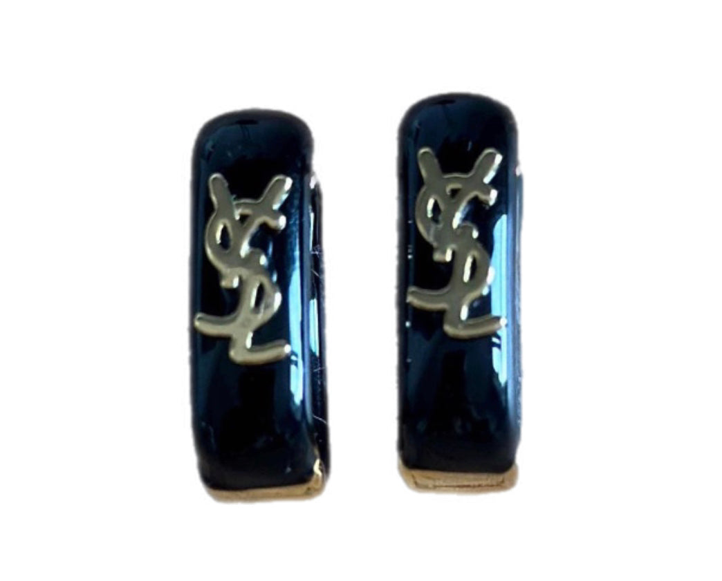 YSL vintage earrings