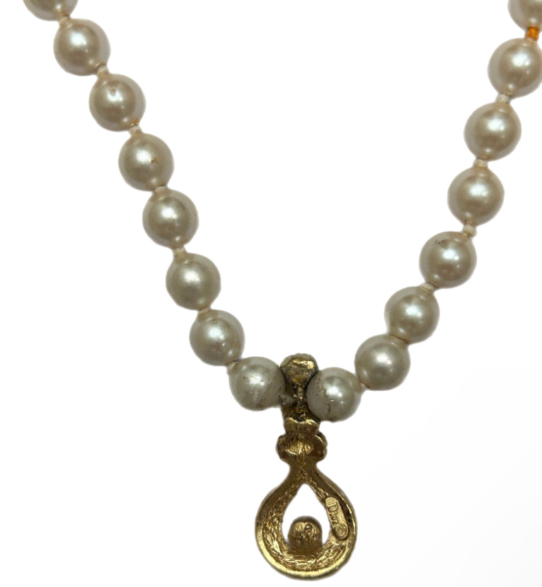 Christian dior vintage necklace